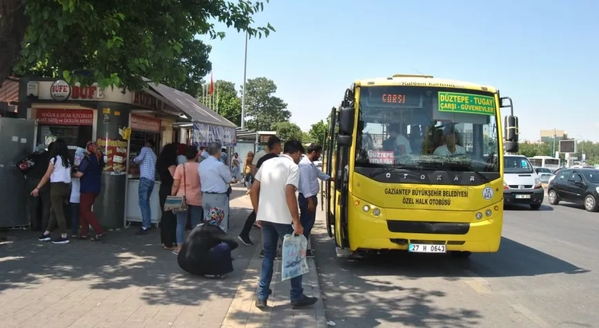 Gaziantep’te Ulaşım ücretlerine yeni zam geldi