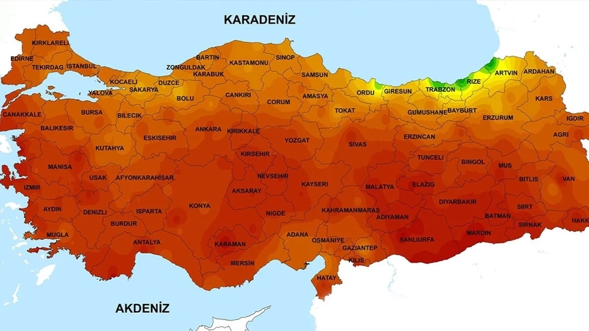 Gaziantep Ve Türkiye’yi Bekleyen Sıcaklık Kabusu: 15 Haziran’dan İtibaren 6 Gün Kavurucu Sıcaklar Geliyor!