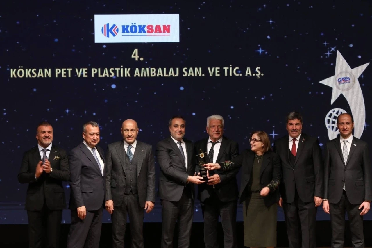 İhracatın Yıldızları &Ouml;d&uuml;l T&ouml;reni&rsquo;nde K&Ouml;KSAN Gururu