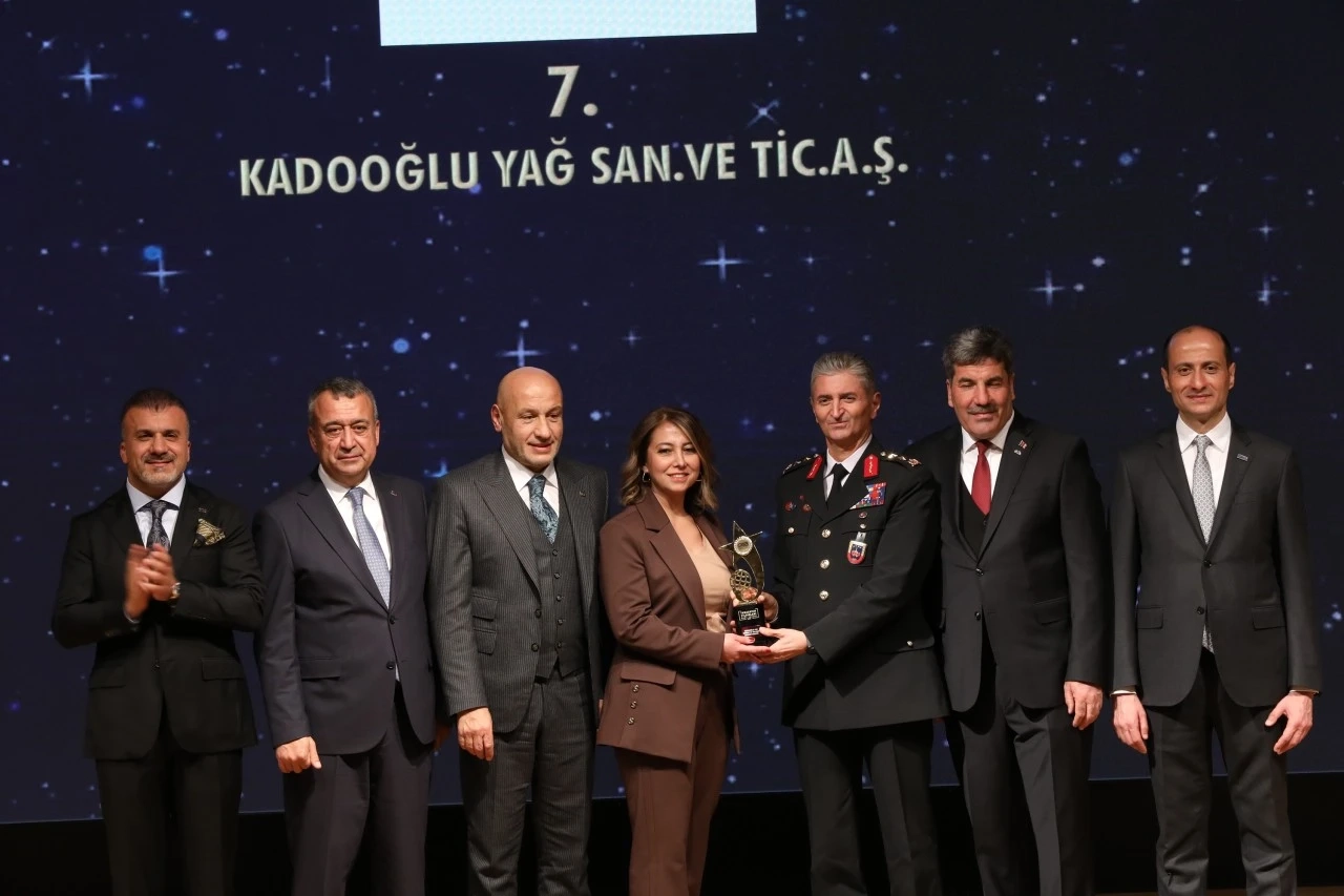 İstikrarlı B&uuml;y&uuml;menin &Ouml;d&uuml;l&uuml;: Kadooğlu Yağ ,İhracatın Yıldızları 2025 ,te 7. Sırada
