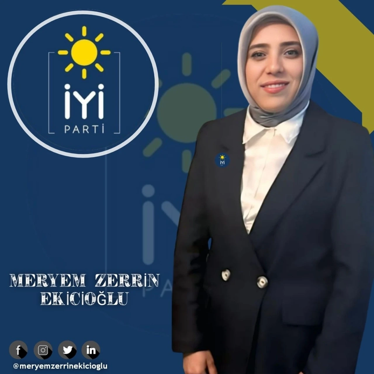İYİ Partiye Güçlü İsim