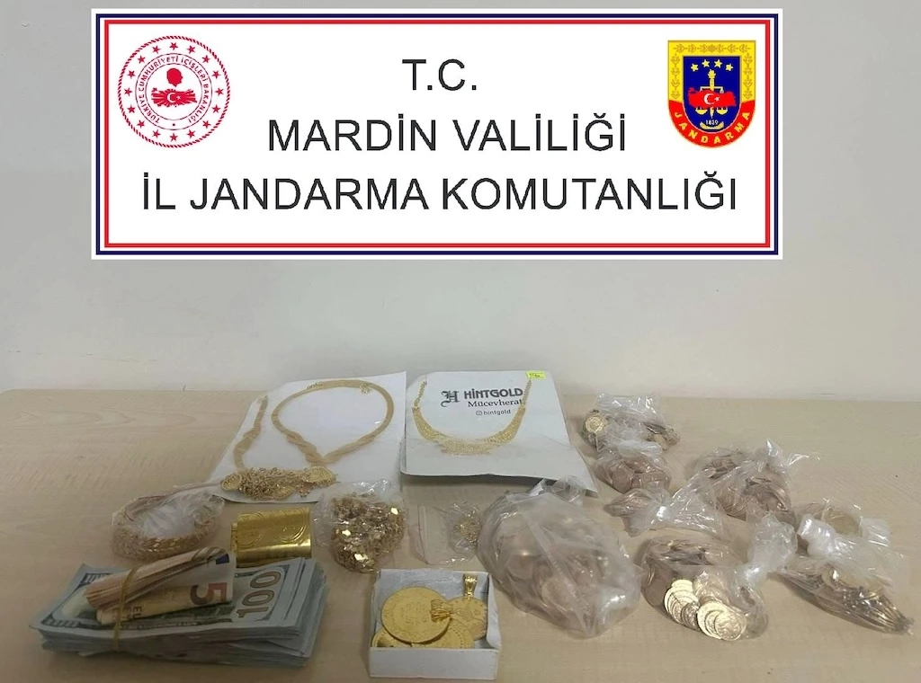 Mardin'de, Altın Hırsızları Jandarma Dedektiflerinden Kaçamadı ..