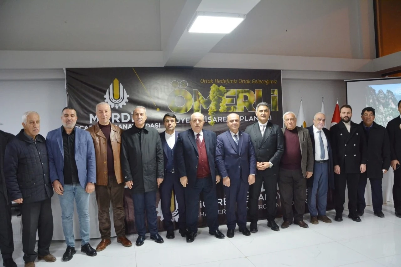 Mardin TSO&rsquo;nun &Uuml;ye İstişare Buluşmaları &Ouml;merli&rsquo;de S&uuml;rd&uuml;