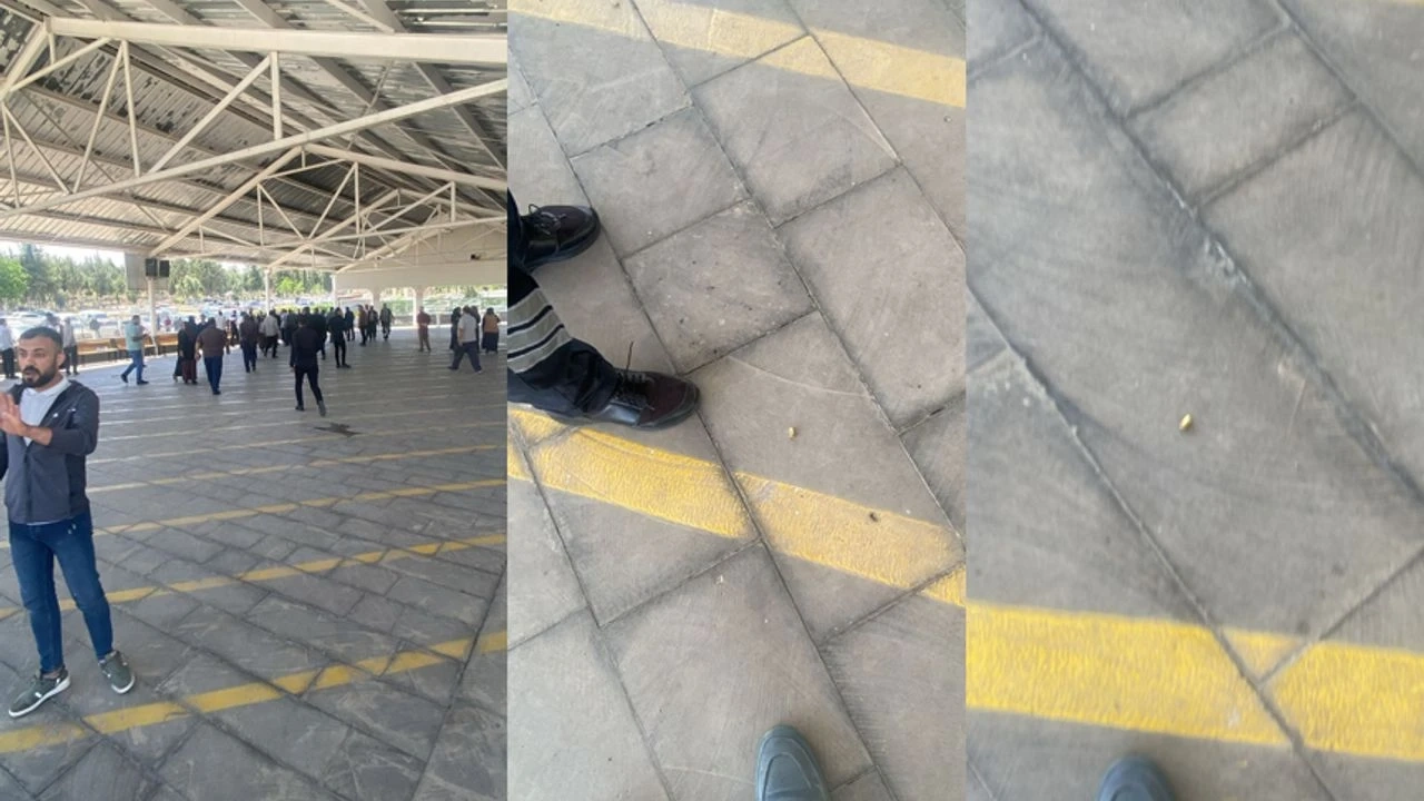 Mezarlıkta silahlar konuştu