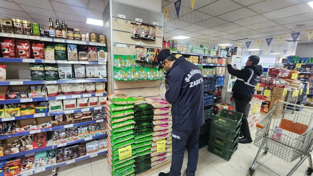 Şahinbey&rsquo;de Yılbaşı &Ouml;ncesi Sıkı Denetim