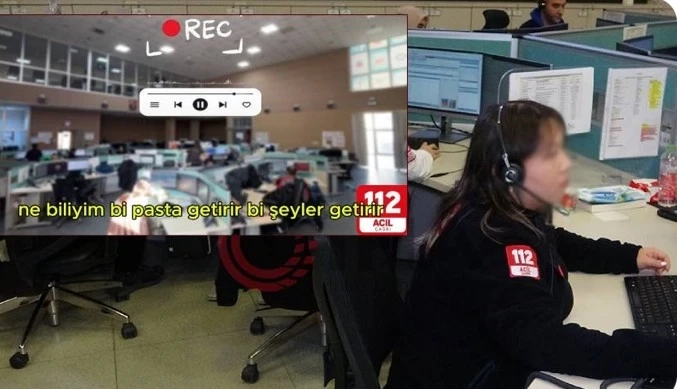 Sevgililer G&uuml;n&uuml;&rsquo;nde 112&rsquo;yi Arayıp Pasta İstedi, 1.882 TL Ceza Kesildi