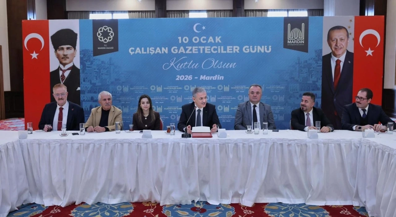 Vali Tuncay Akkoyun " Gazeteciler Toplumun vicdanıdır"