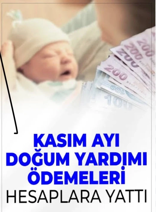 Yeni Doğan Çocuklara Doğum Yardımı Ödemeleri Yatırıldı