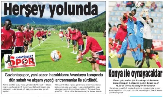 AMATÖRCE GAZETESİ 464 SAYI 