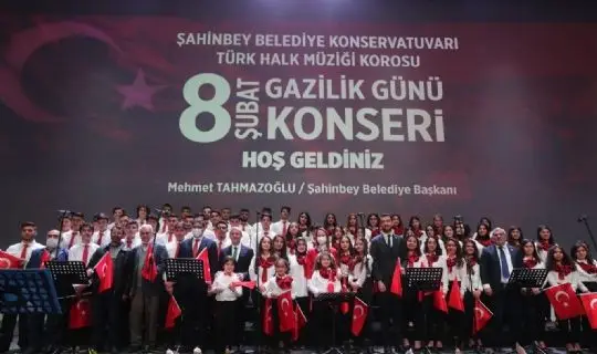 ŞAHİNBEY BELEDİYESİ’NDEN GAZİLİK UNVANINA YAKIŞIR KONSER