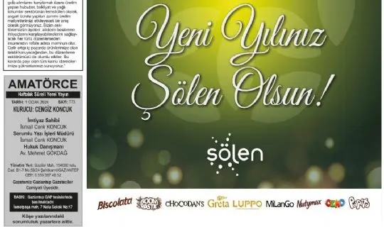 Amatörce Gazetesi 773.Sayı 2.Sayfa