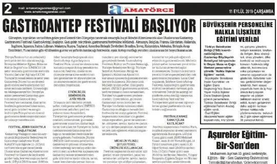 Amatörce Gazetesi 664. Sayı 2.Sayfa