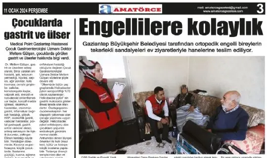 Amatörce Gazetesi 775.Sayı 3.Sayfa