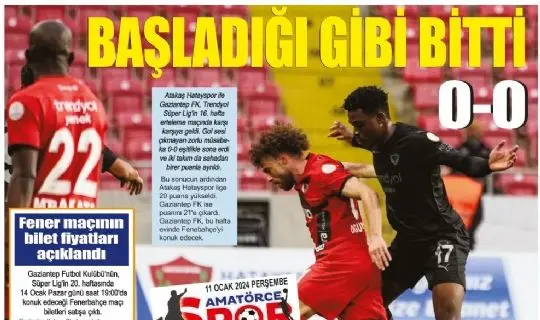 Amatörce Gazetesi 775.Sayı 4.Sayfa