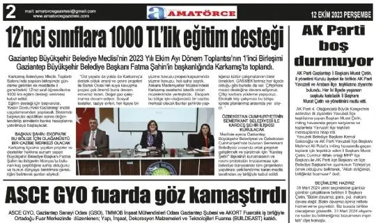 Amatörce Gazetesi 764.Sayı 2.Sayfa
