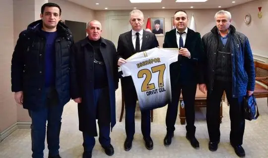 ESENSPOR VALİ’Yİ ZİYARET ETTİ