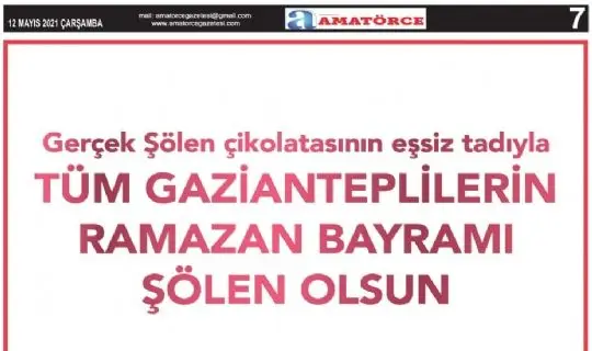Amatörce Gazetesi 7.Sayfa