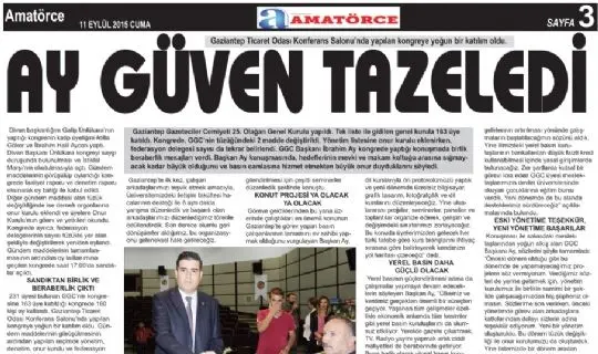 AMAT&Ouml;RCE GAZETESİ 470 SAYI 3.SAYFA 