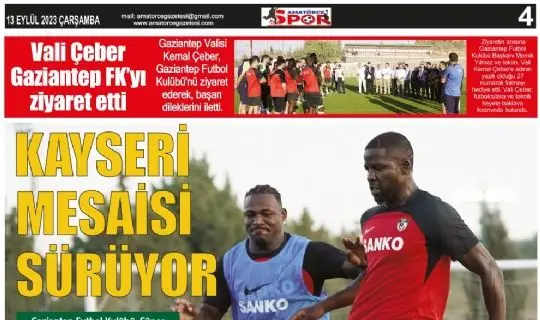 Amatörce Gazetesi 760.Sayı 4.Sayfa