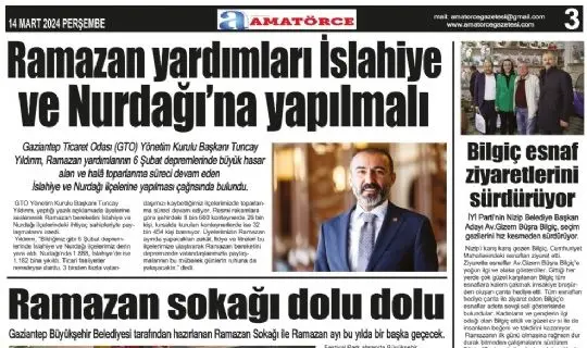 Amatörce Gazetesi 784.Sayı 4.Sayfa