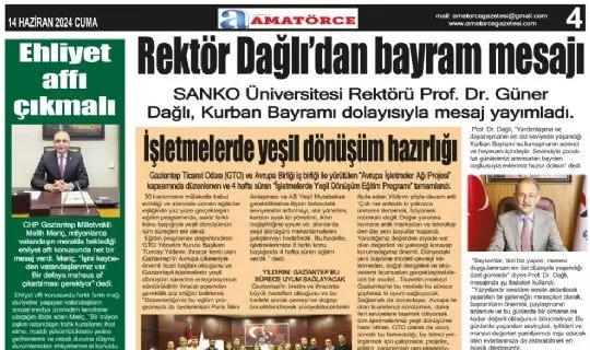 Amatörce Gazetesi 797.Sayı 4.Sayfa