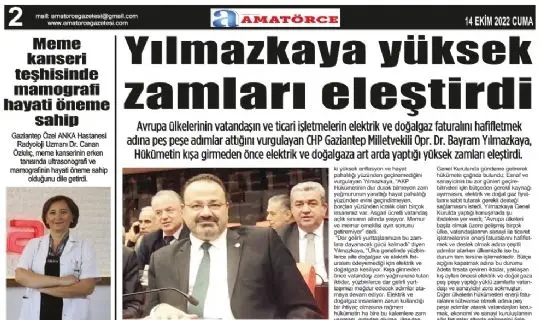 Amatörce Gazetesi 733.Sayı 2.Sayfa