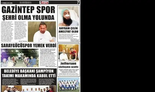 Amatörce Gazetesi 2019-07-12 7.Sayfa