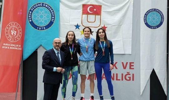 GAÜN’LÜ ÖĞRENCİLER ATLETİZİM ŞAMPİYONASINA DAMGA VURDU