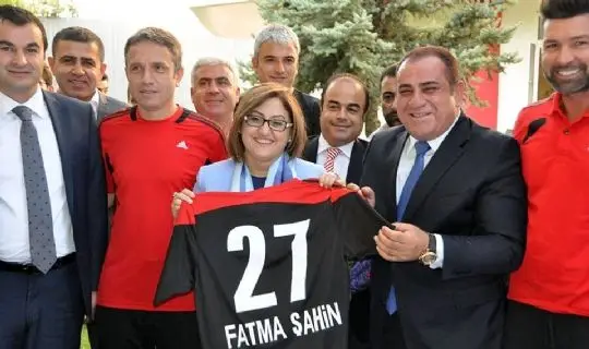 Fatma Şahin Gaziantepspor’u  Ziyaret Etti