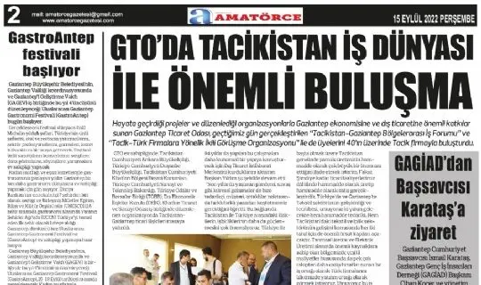 Amatörce Gazetesi 729.Sayı 2.Sayfa