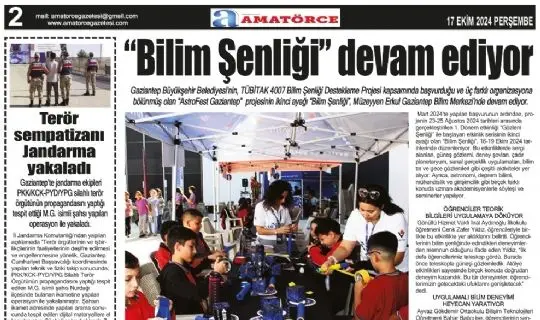 Amat&ouml;rce Gazetesi 814. Sayı 2.Sayfa