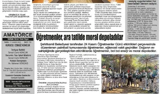 Amat&ouml;rce Gazetesi 769.Sayı 2.Sayfa