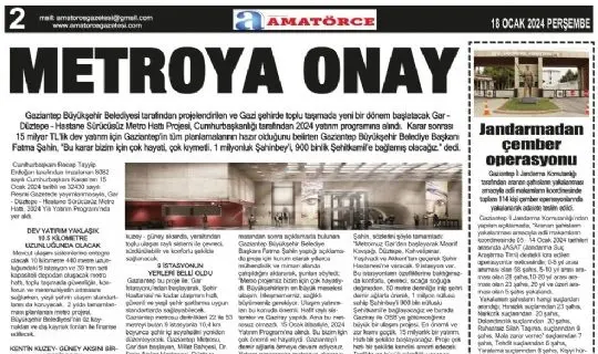 Amat&ouml;rce Gazetesi 776.Sayı 2.Sayfa
