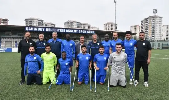 ŞAHİNBEY AMPUTE KENDİ EVİNDE ÇOK FARKLI 15-0