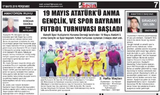 AMAT&Ouml;RCE GAZETESİ 606 SAYI 7. SAYFA