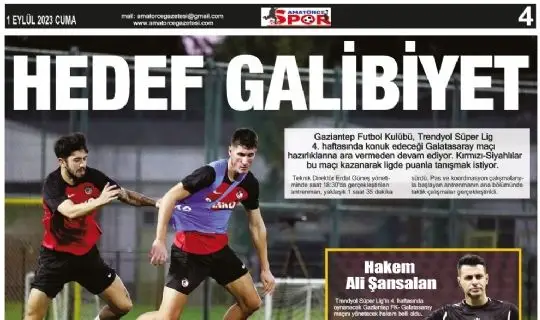 Amat&ouml;rce Gazetesi 759.Sayı 4.Sayfa