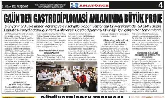 Amatörce Gazetesi 718.Sayı 4.Sayfa