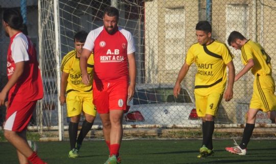 Aydınbabaspor  Sosyal Hizmetler maçı yarıda kaldı 1-1