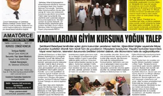 Amat&ouml;rce Gazetesi 767.Sayı 2.Sayfa
