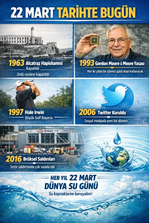 22 Mart Tarihte Bug&uuml;n