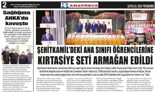Amatörce Gazetesi 730.Sayı 2.Sayfa