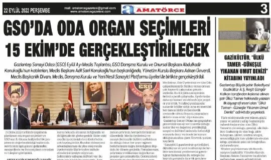 Amat&ouml;rce Gazetesi 730.Sayı 3.Sayfa