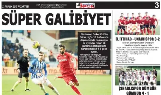 AMATÖRCE GAZETESİ 677 SAYI . 3. SAYFA
