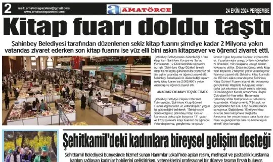 Amat&ouml;rce Gazetesi 815. Sayı 2.Sayfa