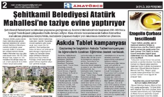 Amat&ouml;rce Gazetesi 693 sayı 2 sayfa