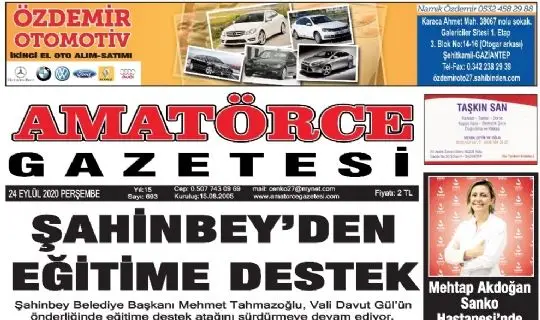 Amat&ouml;rce Gazetesi 693 sayımız