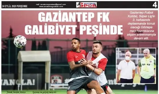 Amat&ouml;rce Gazetesi 693 sayı 4. sayfa spor