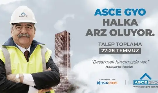 ASCE GYO HALKA  ARZ OLUYOR