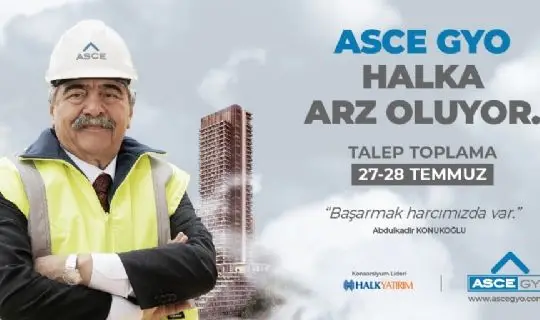 ASCE GYO HALKA  ARZ OLUYOR