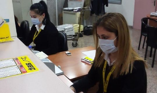 GAŞTİ’de Koronavirüs için maske dağıtıldı 